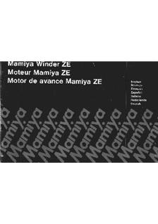 Mamiya ZM manual. Camera Instructions.